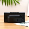 Alarm Clock LED Digital Display Mirror USB Charging Desktop Clock