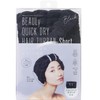 COGIT BEAULy Quick Dry Hair Turban Short Black
