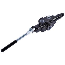 Flynsu 25 GPM 3500 PSI Hydraulic Log Splitter Valve, Adjustable Detent, Auto Return Detent Lever Handle, 1/2'' NPT Work Ports