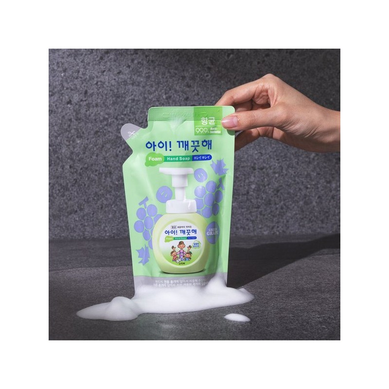 I Clean It 아이깨끗해 거품형 청포도 리필 200ml I Clean