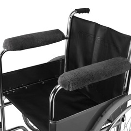 Funda para reposabrazos de silla de ruedas, 14 pulgadas, transpirable, lavable