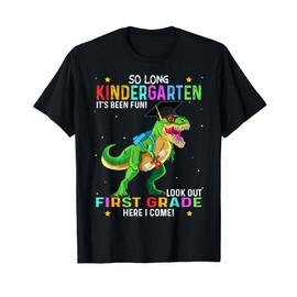 So Long Kindergarten Graduation class 2025 dinosaur kids T-Shirt