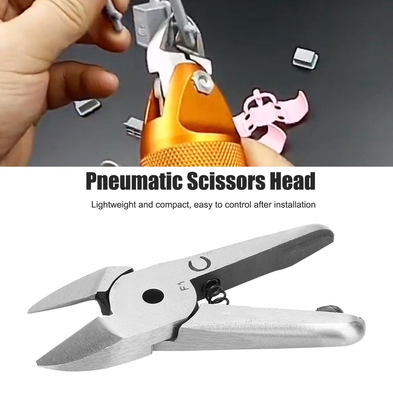 Pneumatic Scissors Head Handheld Air Scissor Replace Alloy Steel Cutting