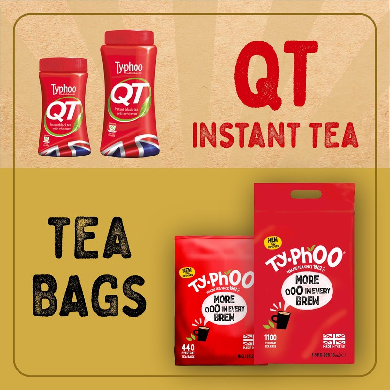 Typhoo Gold • Luxury Black Tea • 80 Tea Bags