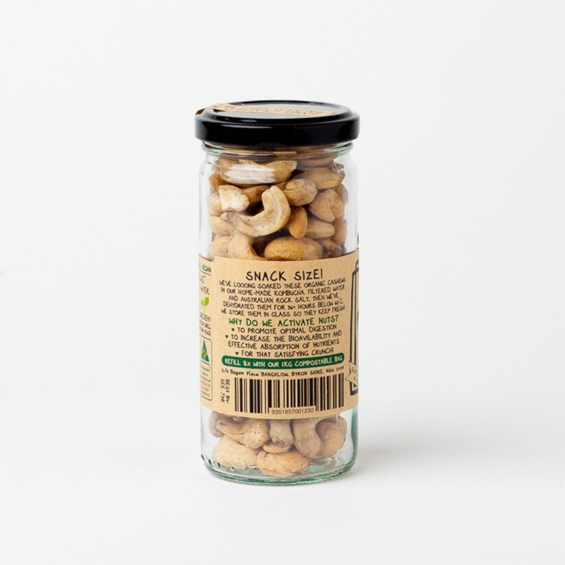 Mindful Foods Cashews - Organic & Activated, 120g