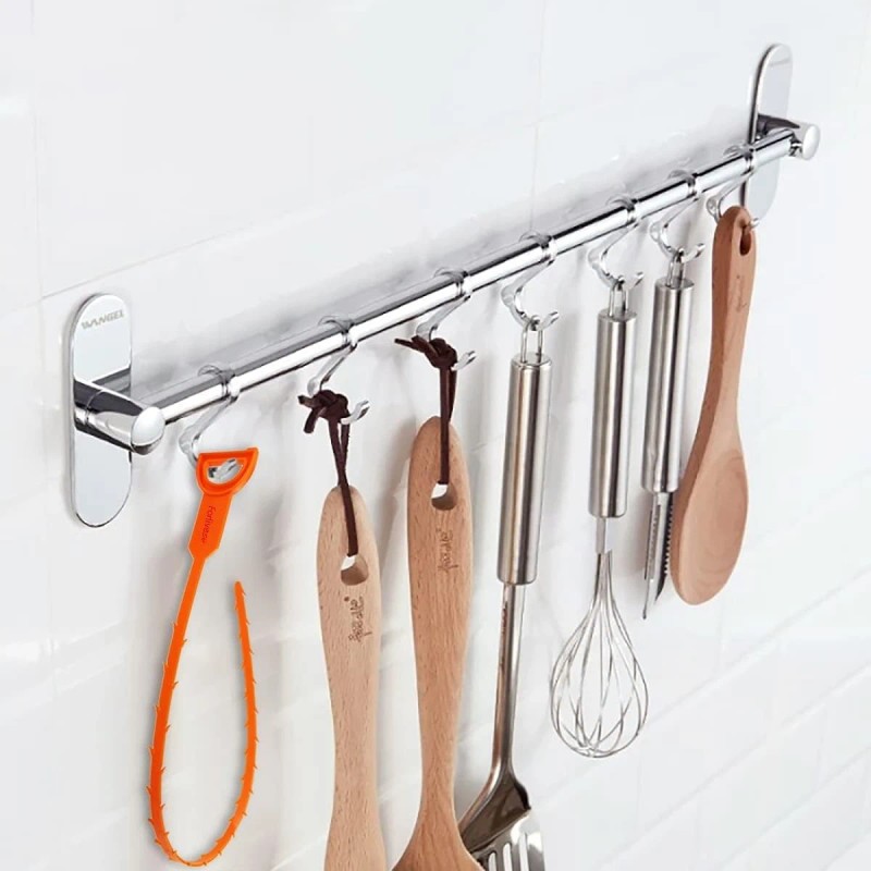Forlivese 3 Pack 25 Inch Drain Snake,Drain Clog Remover,Sink Snake