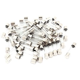 uxcell 250V 7A F7AL250V Fast Quick Blow Glass Tube Fuses 6mm x 30mm 50 Pcs (Pack of 50)