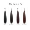 Natunofu Hair Bun Wig, Pointed Wig, Stylish, Hair Extension, Hair