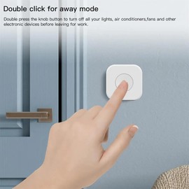 Tuya Zigbee Button Smart Scene Switch Intelligent Linkage Wireless Switch ZigBee Devices Button Automation Work with Smart Life