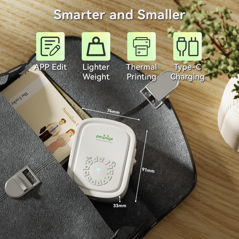 Portable Label Maker Machine P10Pro - Wireless Bluetooth Label Printer