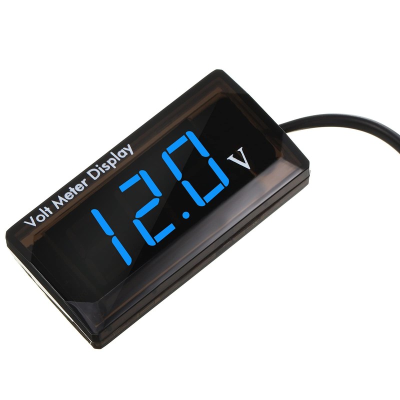 DC 12V Car Digital Voltmeter LED Display Voltage Measurement Car