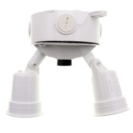 Thomas & Betts CS902WH Red Dot Floodlight Kit with Photocell, White