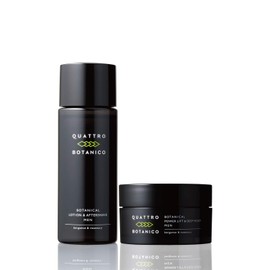 クワトロボタニコ （ スキンケア メンズ 化粧 ） ボタニカル オールインワン 化粧水 & クリーム セット 男性 化粧 メンズコスメ 男性用 ローション エイジングケア