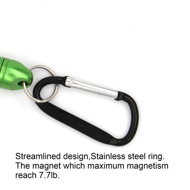 Crazy Shark Magnetic Net Release Aluminum Shell for Fly Fishing