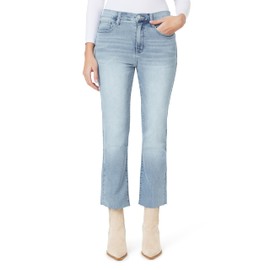 WallFlower Women's Fearless Curvy Super High-Rise Denim 27" Bootcut Ankle Insta Vintage Juniors Jeans, Elle