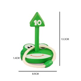 Ring Toss Set, Toss Ring, Animal Stand, Ring Toss Toy, Wooden Early Education Educational Toy, Fun, Raffle Toss Game, Parent and Child Outdoor Play (Style1)