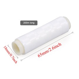 PZRT Cebo de Pesca de Nailon Invisible, Carrete de Hilo elástico, Accesorios de Aparejos de Alambre, Blanco