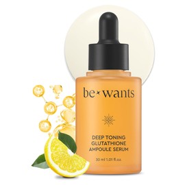 Bewants Skin Brightening Glutathione Serum, Deep Toning Complex for Even Skin Tone – with Vitamin C & Niacinamide 50,000ppm 1.01 fl oz