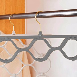 37 x 67 cm Grey Plastic Accessories and Coat Hangers