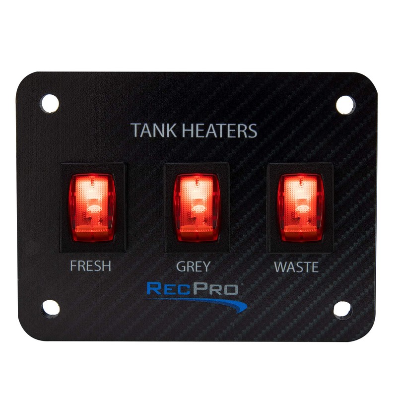 RecPro RV Toggle Switch | RV Tank System Control Panel