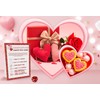 UHADRE Valentine's Day Candy Dice Game, Galentine Party Candy Dice