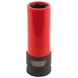 Draper 16175 DR. HI-Torq Wheel Nut Socket for Alloy Wheels for Benz, 1/2-Inch, 17 mm