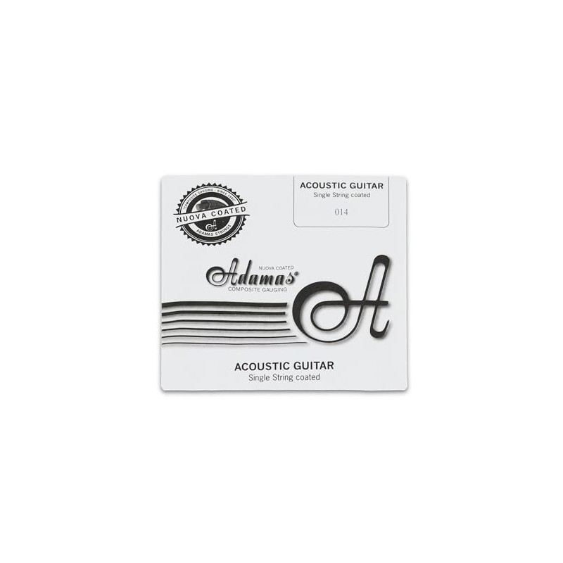 Adamas Nuova Acoustic Guitar Strings with Solid Brass Ball End