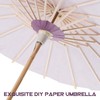 ledmomo Mini Paper Umbrella, Japanese Umbrella, 11.8 inches (30 cm),