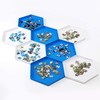Becko US Stackable Puzzle Sorting Trays Jigsaw Puzzle Sorters with