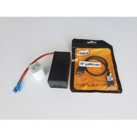 Fireplace Remote Control WiFi Smart Switch ON/Off to Voice Activated Fireplace - 2 Wire Quick Connect for Easy installation for Millivolt Gas Valve, Electronic Spark Ignitions. 2.4Ghz pairing ONLY