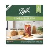 Ball Glass Storage Latch Jars 3-Pack Airtight Seal Lids Stackable