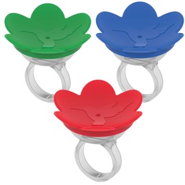 3-Pack - ZUMMR Hummingbird Ring Feeder - Hand Feed Hummingbirds Right in Your Backyard. Get up Close and Personal with Nature. Proudly Made in The U.S.A. - The Original