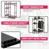 TONGMO Motorcycle Gear Rack, Heavy Duty Helmet Stand, Large Motorcycle