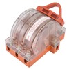 Disconnect Knife Switch Full Copper Transparent Shell 3 Pole Double