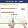ENJOYBASICS Shower Curtain Rod 30 to 88 Inches, 1 Inch