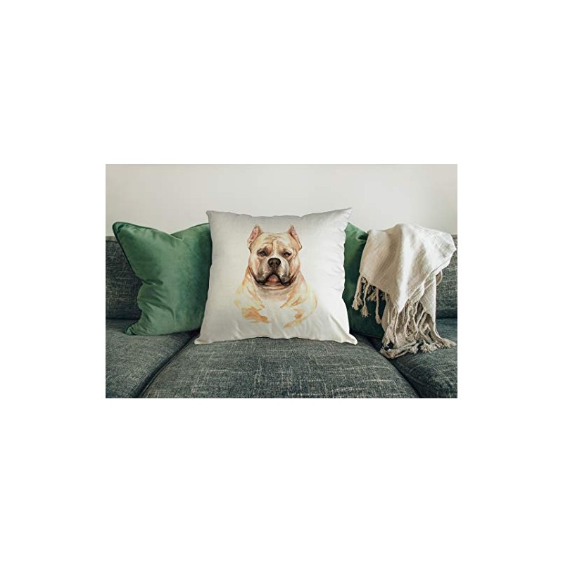 Hippowarehouse American Bully Dog Printed accessory cushion 41x41cm
