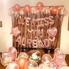 16 PCS We Miss You Already Banner Balloons We Miss