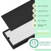 HSIAMEN NEA-F1 H13 True HEPA Replacement Filter Compatbile with Eureka