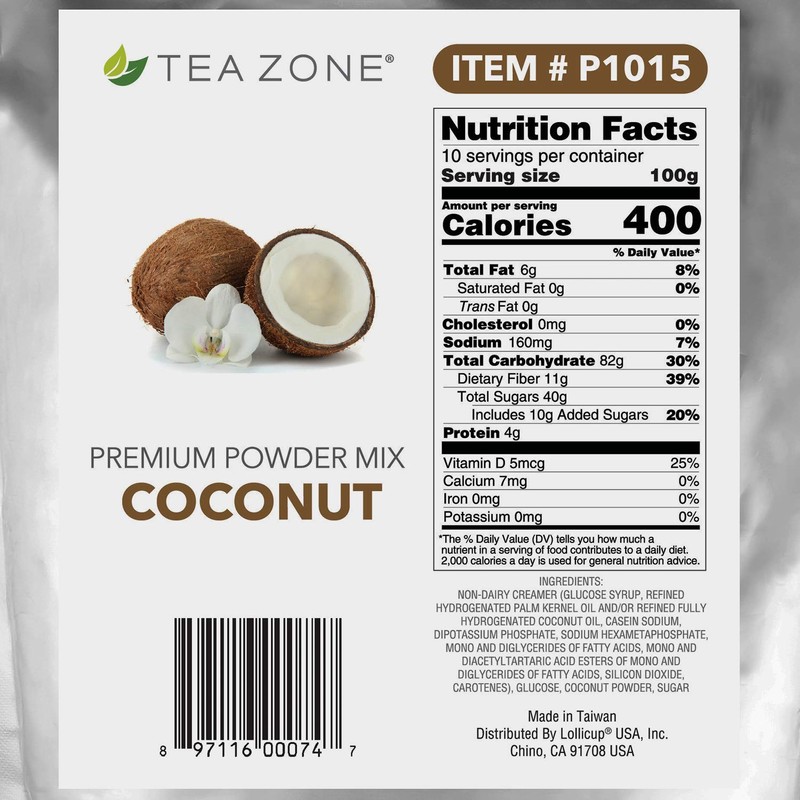 Tea Zone 2.2 lb Coconut Powder