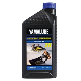 Yamaha New OEM Yamalube 2W Watercraft 2-Stroke Engine Oil, LUB-2STRK-W1-12