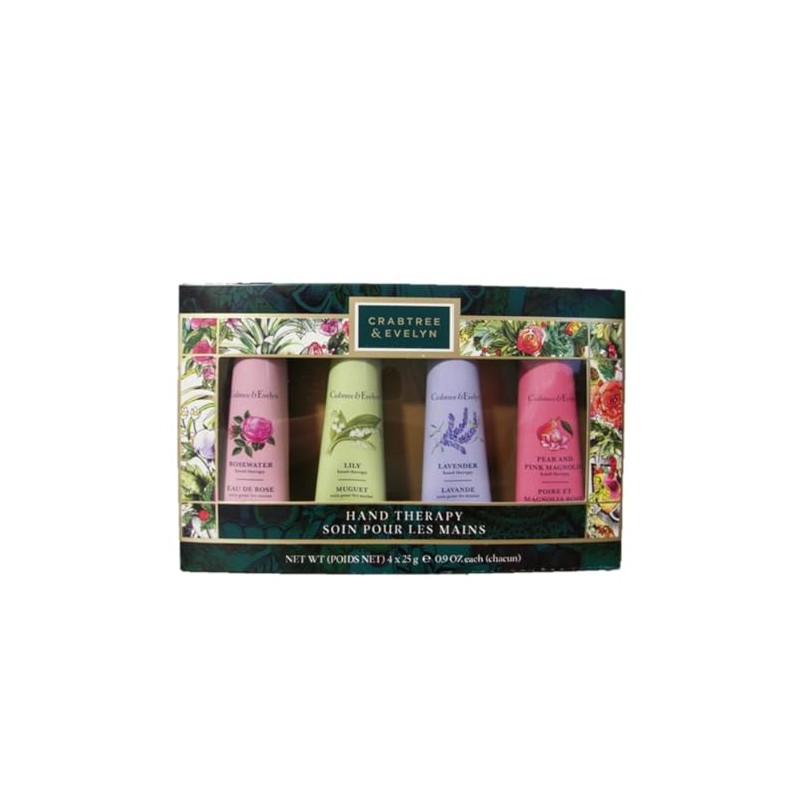 Crabtree & Evelyn | Hand Therapy 4-Pack (0.9 oz Each)