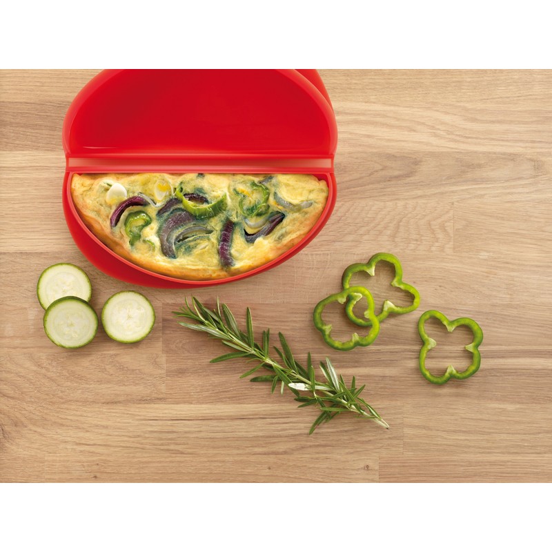 Lekue Omelette Maker, Model #, Red Small