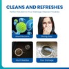 Garbage Disposal Cleaner and Deodorizer 24 Tablets: Maravello Sink Foaming