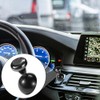 DFsucces 車用ワンタッチスタートレバー エンジンスタートボタン 合金素材 耐久性 強固接着 自動車の点火ボタンカバー 装飾改造アクセサリー 簡単取り付け ブラック