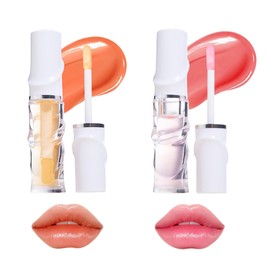 Warm Tarnish Pure Lasting Lip, DOMATUS Pure Lasting Lip Korea New Sensation Lip Gloss Colored Lipstick Color Changing Lip Oil High Moisturizing Power Long Lasting No Stick Cup Moisture Waterproof