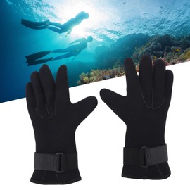 2PCS Water Diving Gloves 5MM Neoprene Non Slip Warm Wetsuit Diving Snorkeling Surfing (XL)