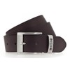 MUSTANG Classic Leather Belt W120 Dark Brown, dark brown