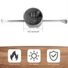 HXH Adjustable Single Gang Electrical Box Ceiling with Adjustable Hanger