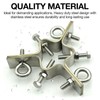 Guy Wire Ring, Heavy Duty Stainless Steel Adjustable 3 Way