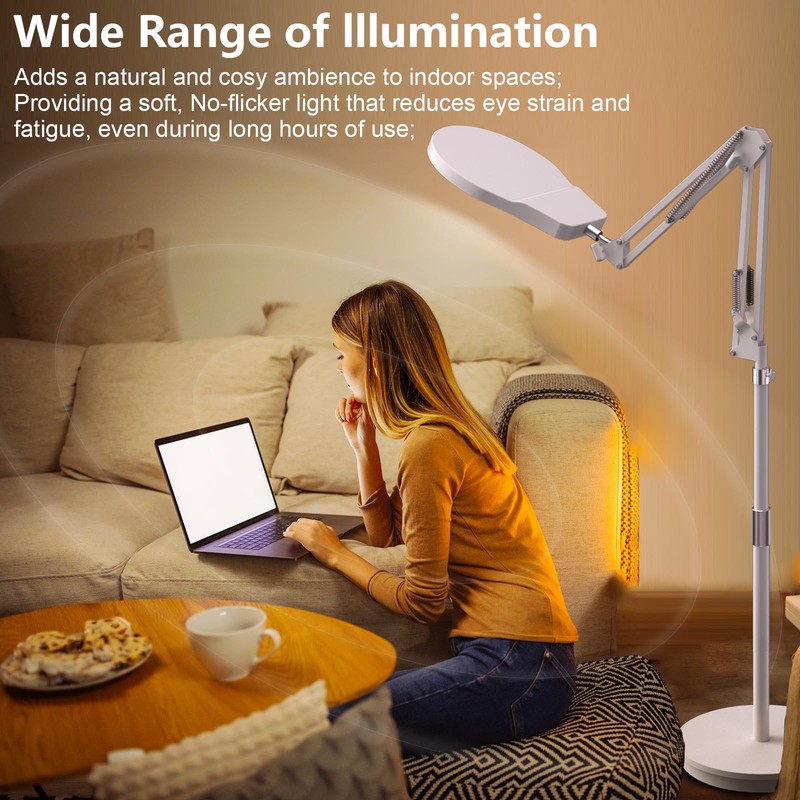 Sozapooty Light Therapy Lamp & Sun Lamp - 5 Adjustable